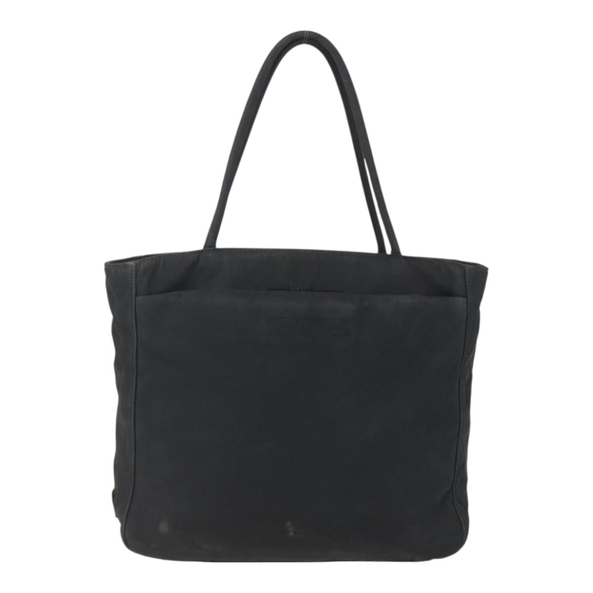 Prada Vintage Tote Tessuto, Black, Nylon, Tote Bag