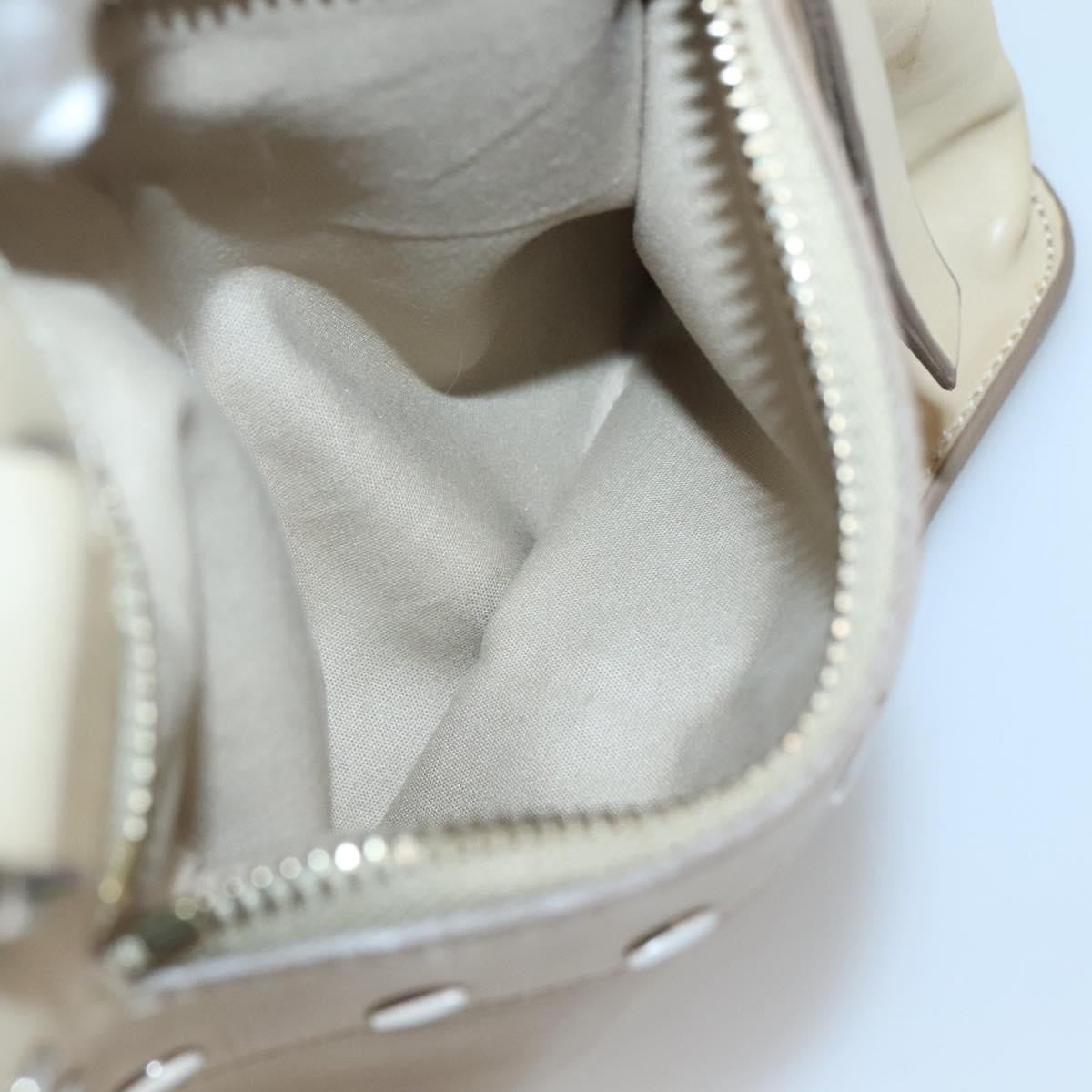 Celine Handbag Leather, BEIGE, LEATHER, Handbag