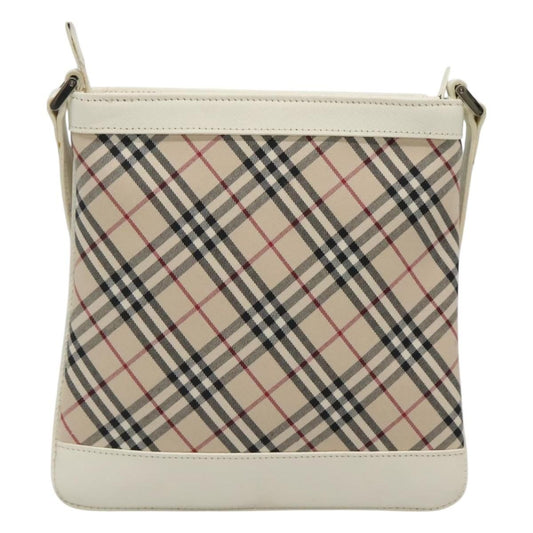 Burberry Zip Crossbody Bag Canvas, BEIGE, CANVAS, Shoulder bag