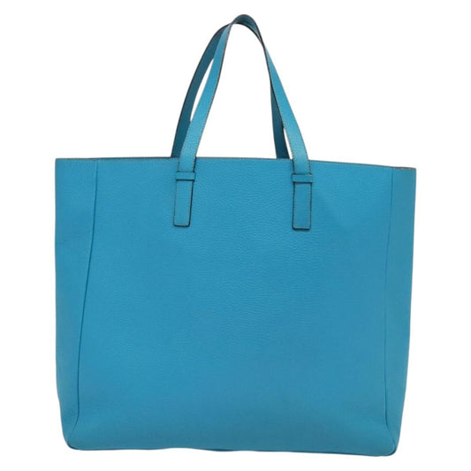 Burberry Vintage tote bag Leather, BLUE, LEATHER, Tote bag