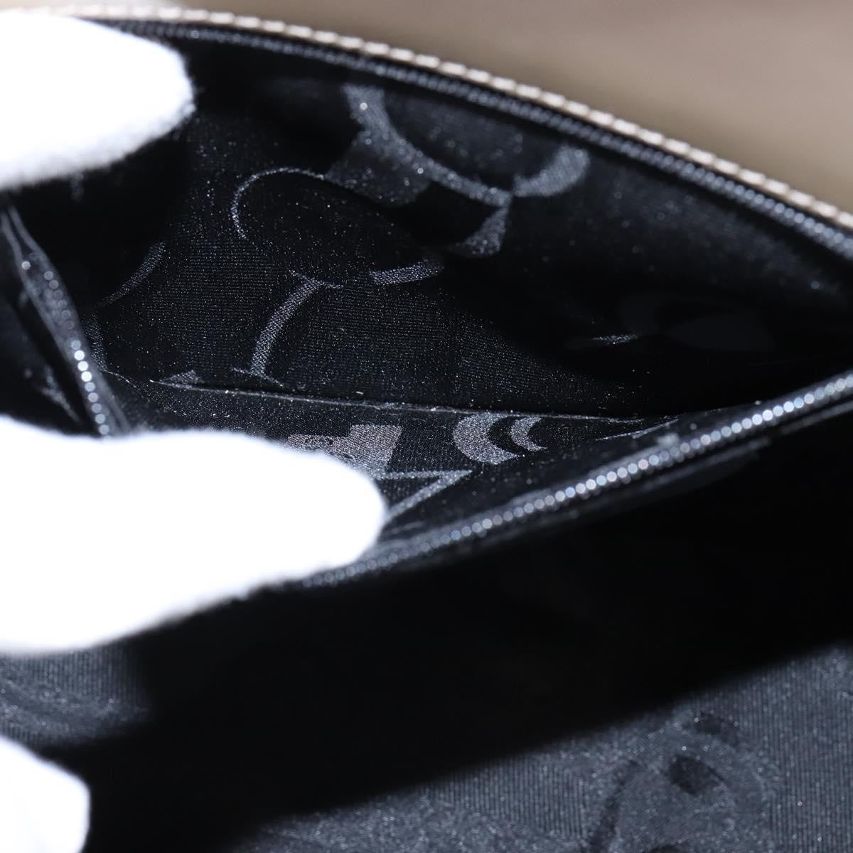 Salvatore Ferragamo Wanda Handbag Patent Leather, GRAY, PATENT_LEATHER, Handbag