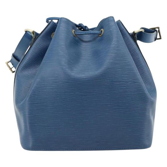 Louis Vuitton Noe Handbag Epi Leather, Blue, Leather, Shoulder Bag