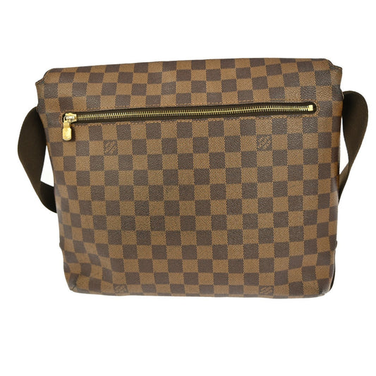 Louis Vuitton Brooklyn Handbag Damier, BROWN, CANVAS, Shoulder bag