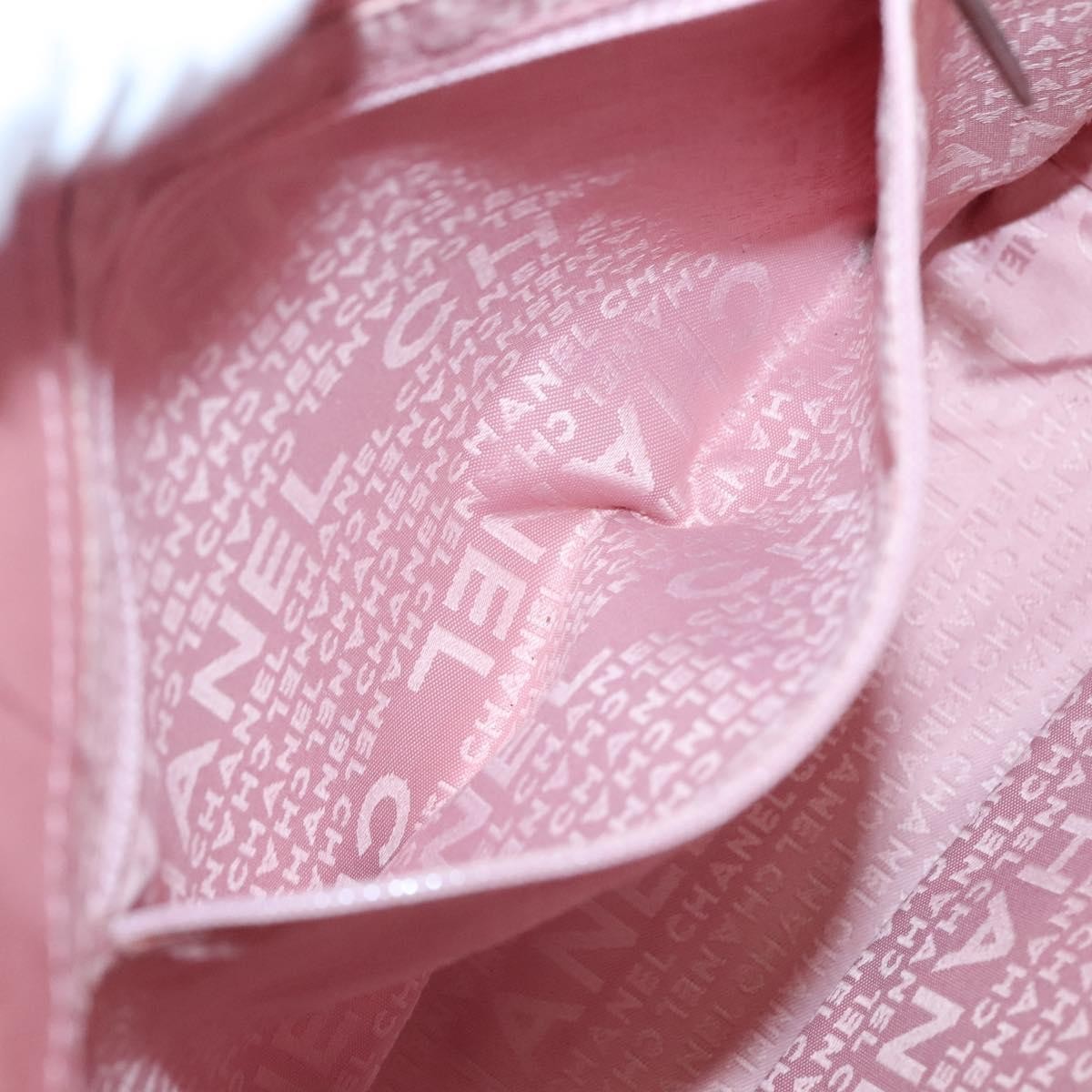 Chanel Chocolate Bar Coco Mark handbag Caviar skin, PINK, LEATHER, Handbag