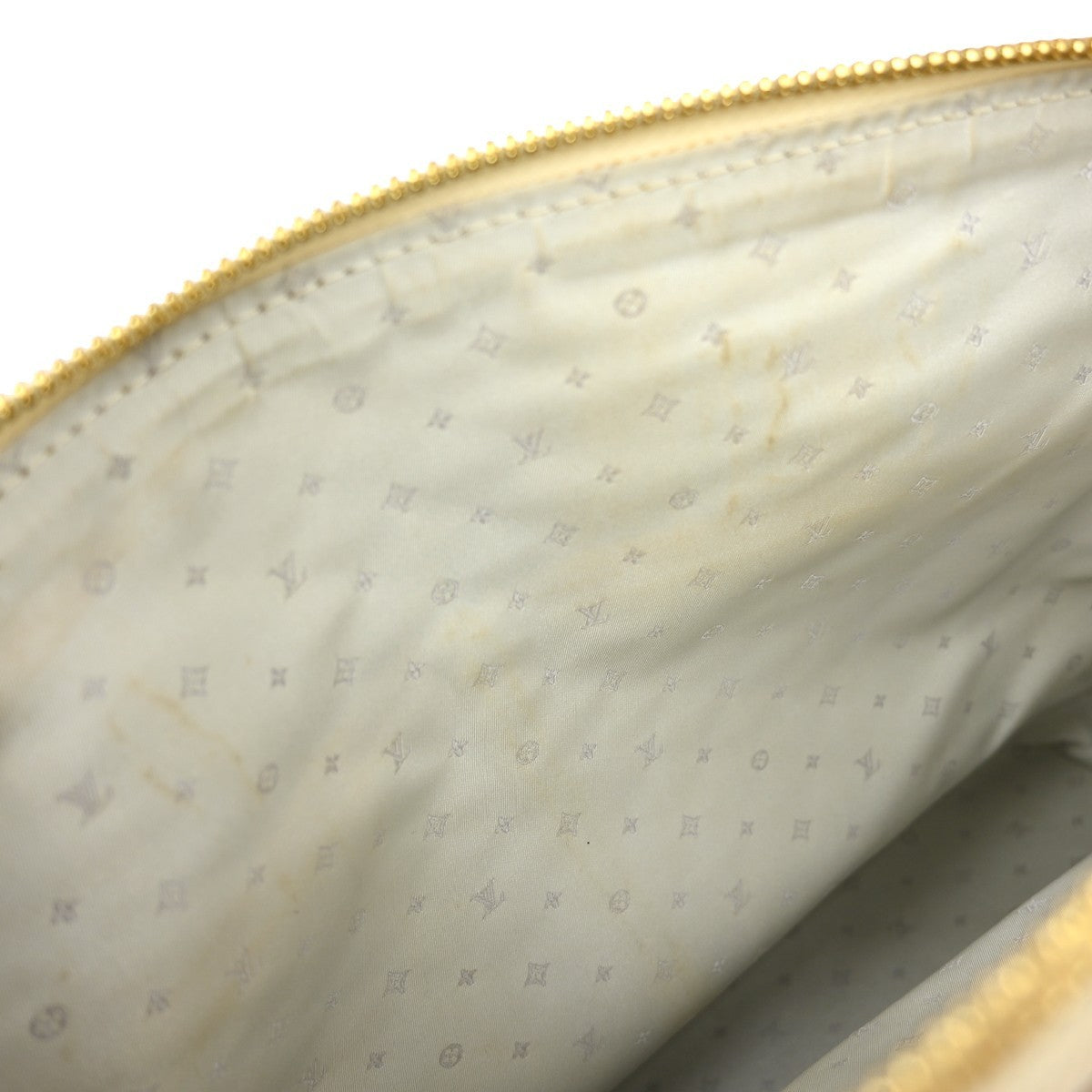 Louis Vuitton Suhali Lockit Handbag Leather, ECRU, LEATHER, Handbag