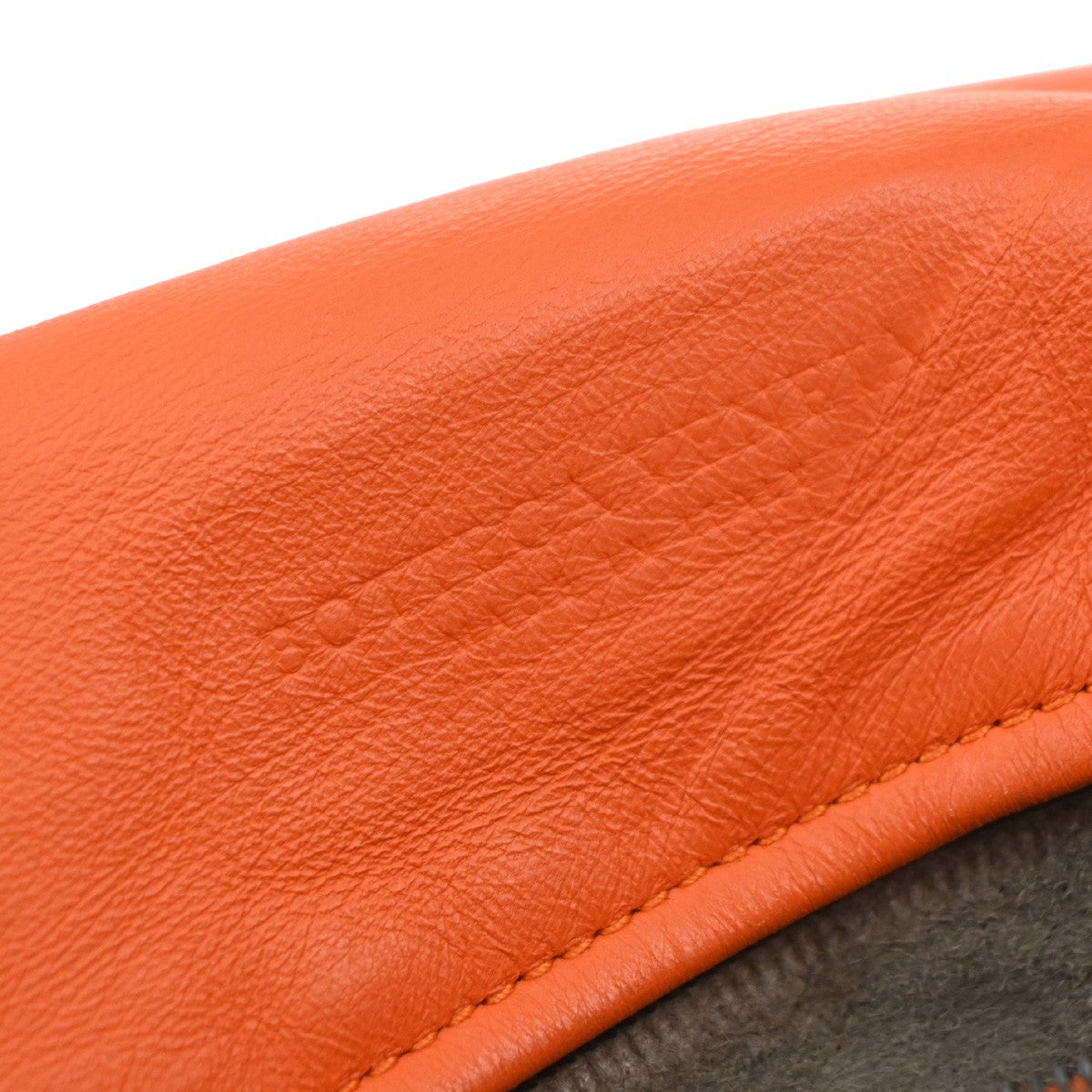 Bottega Veneta Intrecciato Shoulder bag Leather, Orange, Leather, Handbag