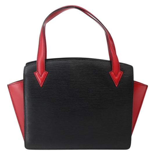 Louis Vuitton Varenne Handbag Epi Leather, BLACK, LEATHER, Handbag