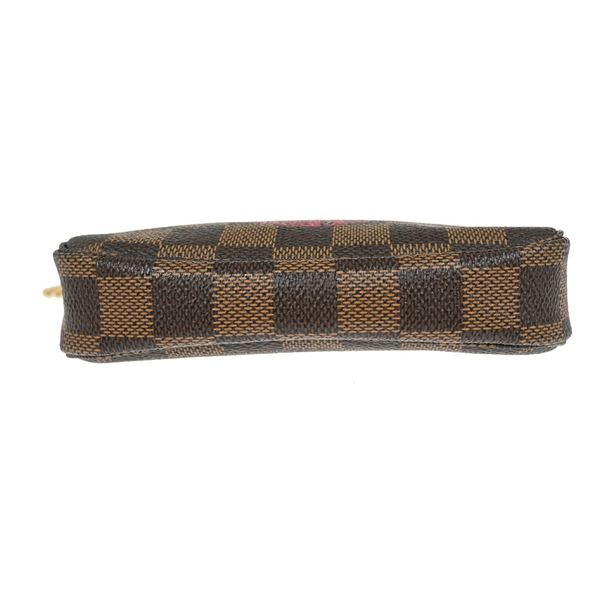 Louis Vuitton Mini pochette accessoires Damier Canvas, BROWN, CANVAS, Clutche & pouche
