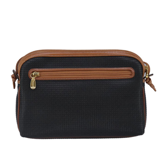Bally Vintage Shoulder Bag Leather, BLACK, LEATHER, Shoulder bag