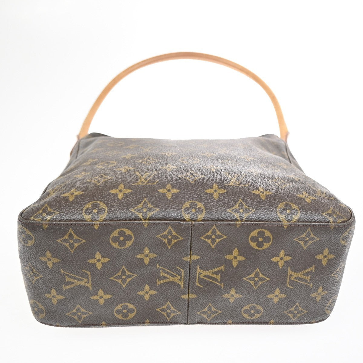 Louis Vuitton Looping Handbag Monogram Canvas, BROWN, CANVAS, Shoulder bag