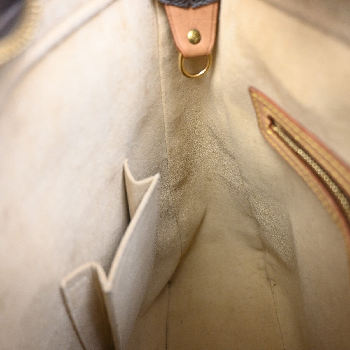 Louis Vuitton Looping Handbag Monogram Canvas, BROWN, CANVAS, Shoulder bag