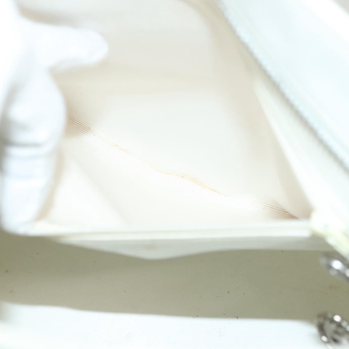 Chanel Medallion Tote Quilted Caviar, WHITE, LEATHER, Tote bag