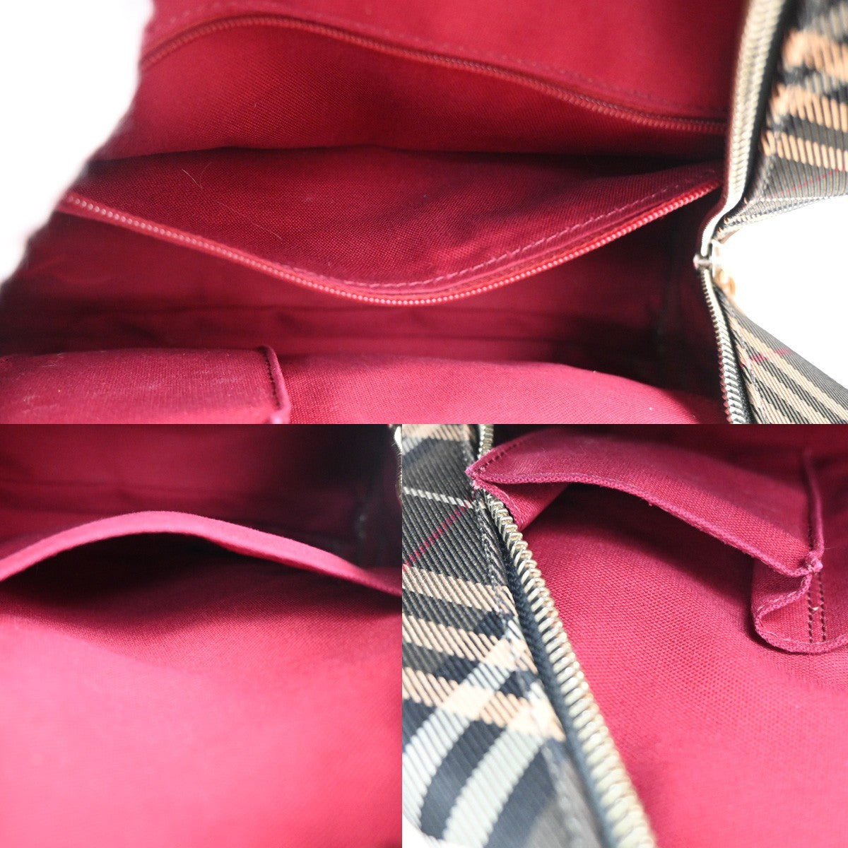 Burberry Blue Label Tote Bag Canvas, BROWN, CANVAS, Tote bag