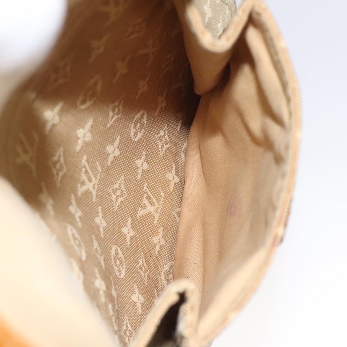 Louis Vuitton Mary Kate Messenger Bag Mini Lin, BEIGE, CANVAS, Crossbody bag