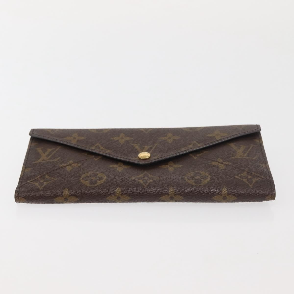 Louis Vuitton Origami Wallet Monogram Canvas, BROWN, CANVAS, Wallets