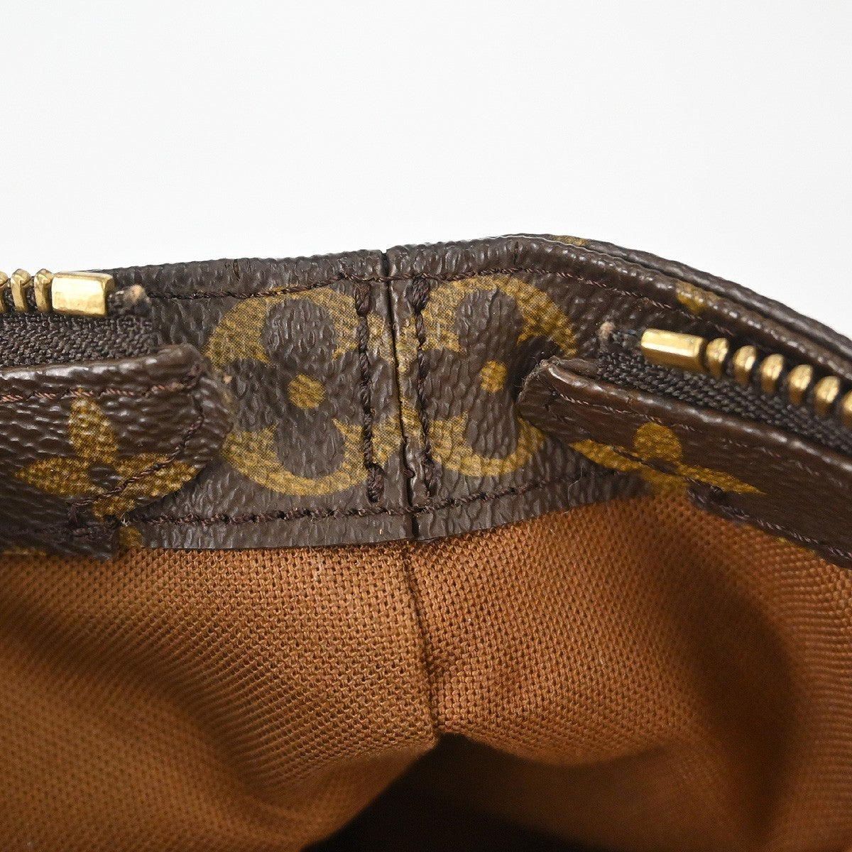 Louis Vuitton Cabas Piano Monogram Canvas, Brown, Canvas, Tote Bag