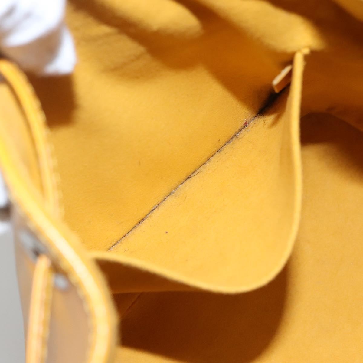 Louis Vuitton Petit Noe NM Handbag Epi Leather, Yellow, Leather, Shoulder Bag