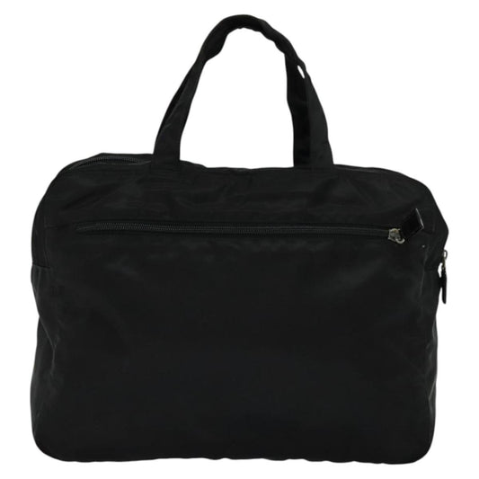 Prada Vintage Handbag Tessuto, Black, Nylon, Handbag