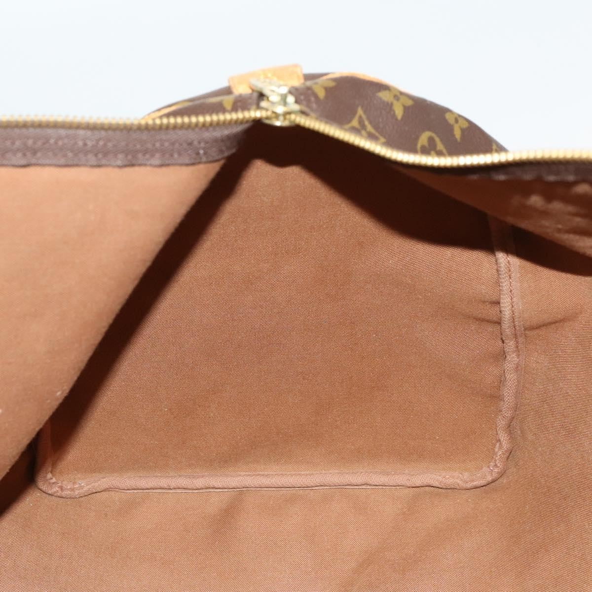 Louis Vuitton Keepall Bag Monogram Canvas, BROWN, CANVAS, Travel bag