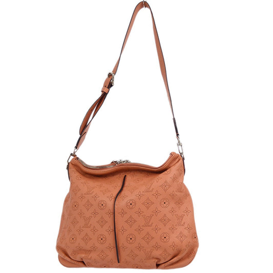 Louis Vuitton Selene Handbag Mahina Leather, Pink, Leather, Shoulder Bag