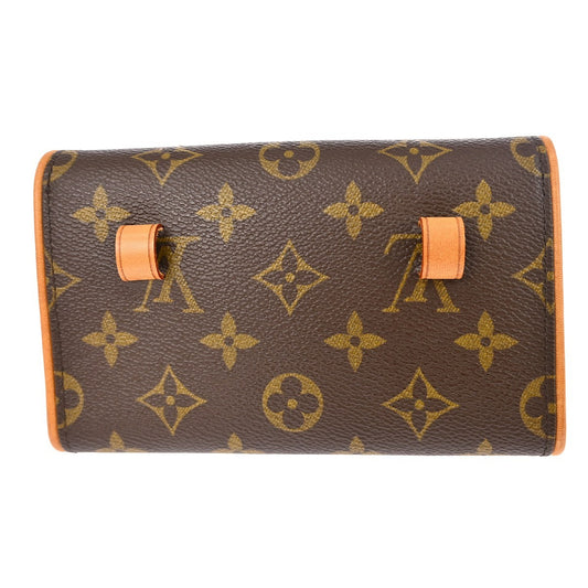 Louis Vuitton Florentine Pochette Monogram Canvas, Brown, Canvas, Clutch