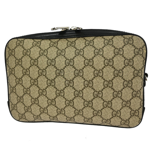 Gucci Camera Shoulder Bag GG Coated Canvas, BEIGE, CANVAS, Shoulder bag
