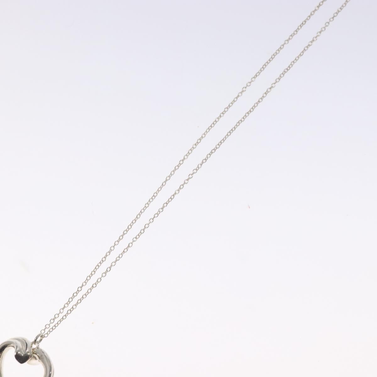 Tiffany & Co. Paloma Picasso Tenderness Heart Pendant Necklace Sterling Silver, SILVER, SILVER, Necklace