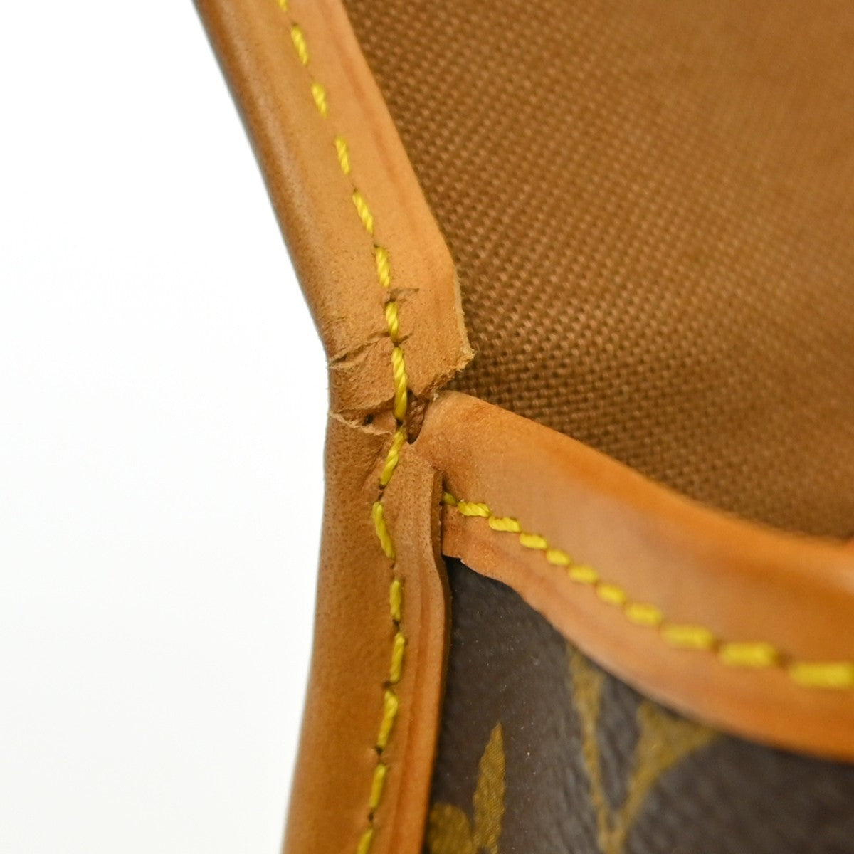 Louis Vuitton Sologne Handbag Monogram Canvas, Brown, Canvas, Shoulder Bag