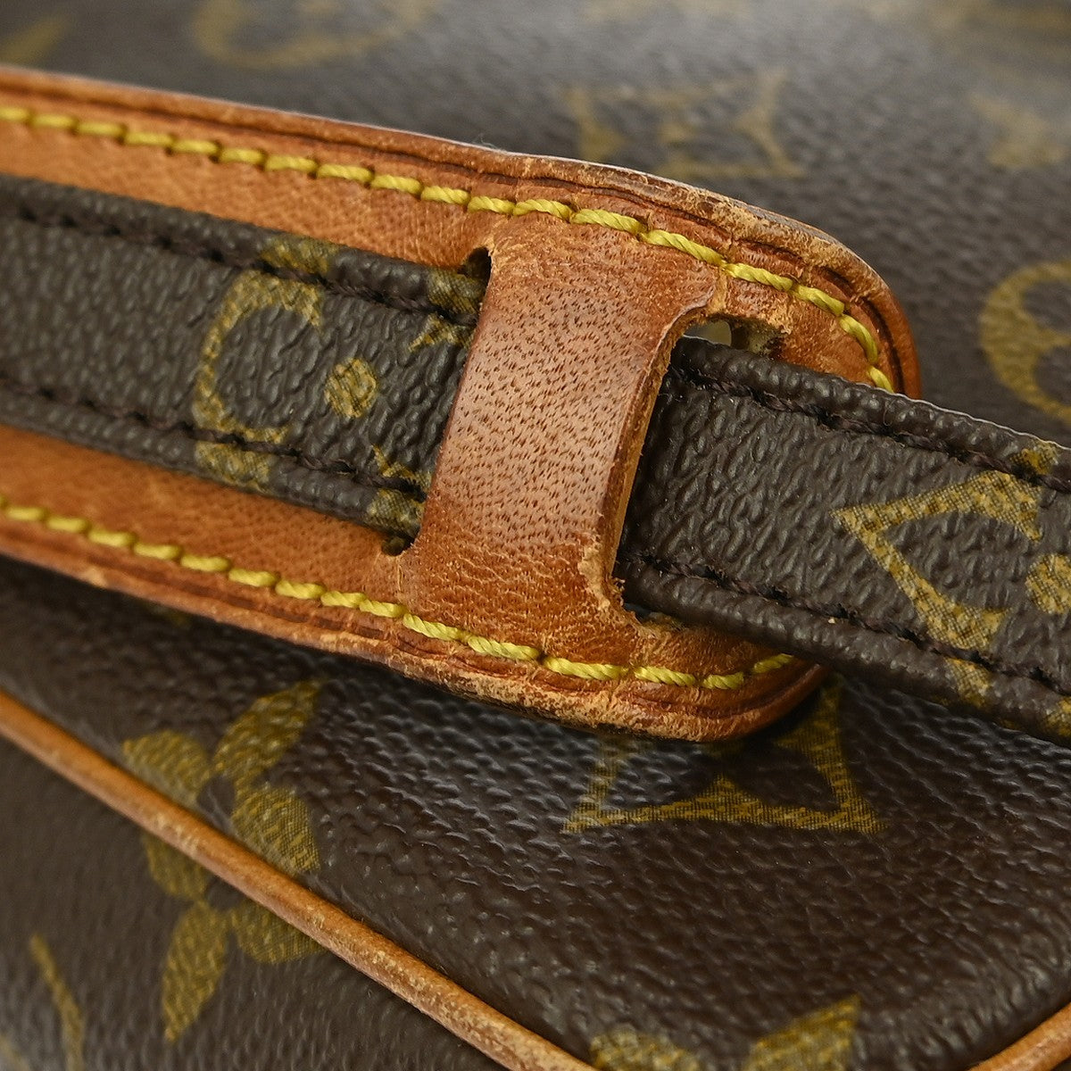 Louis Vuitton Pochette Marly Bandouliere Bag Monogram Canvas, BROWN, CANVAS, Shoulder bag