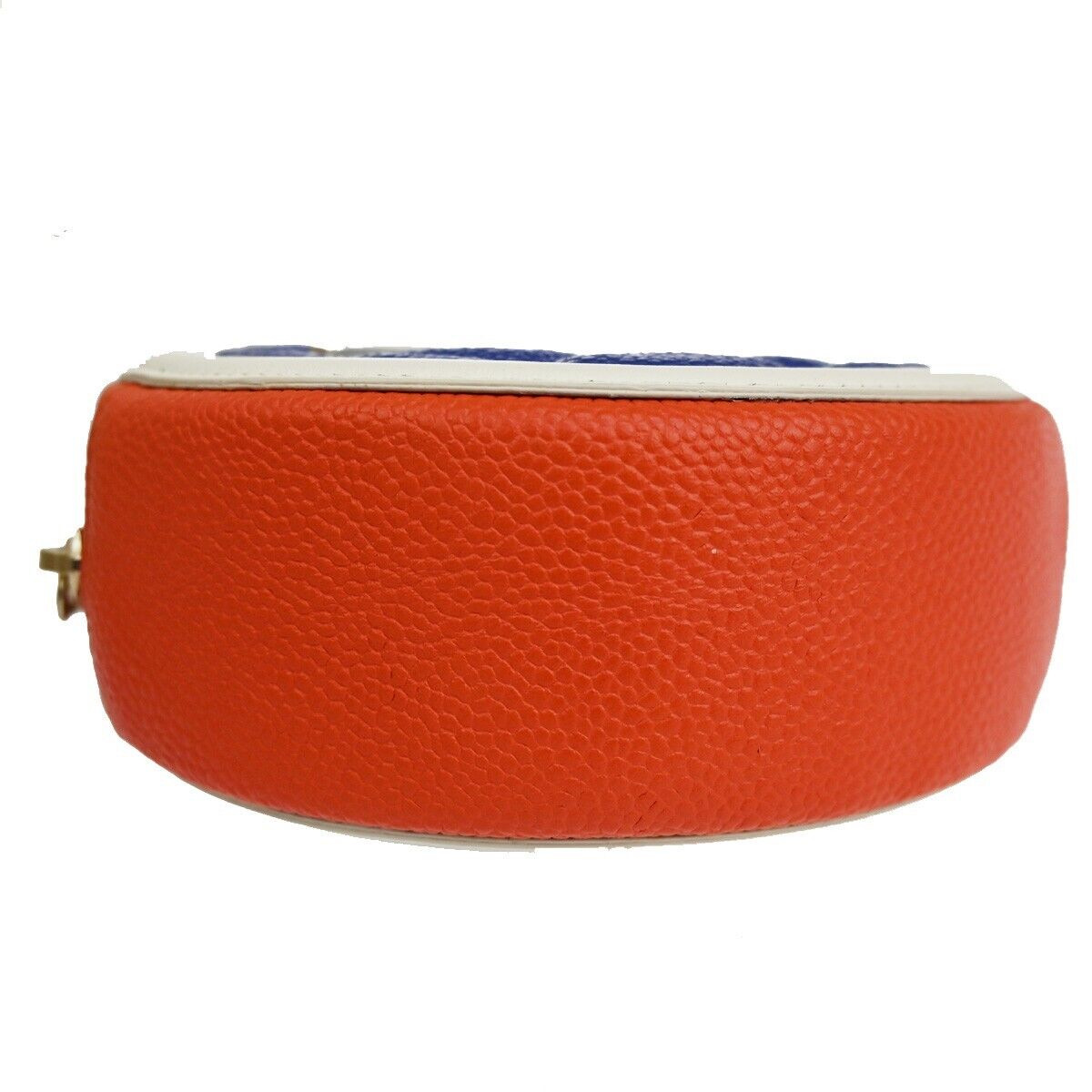 Chanel Filigree Round Coin Purse Quilted Caviar, MULTICOLOUR, LEATHER, Shoulder bag