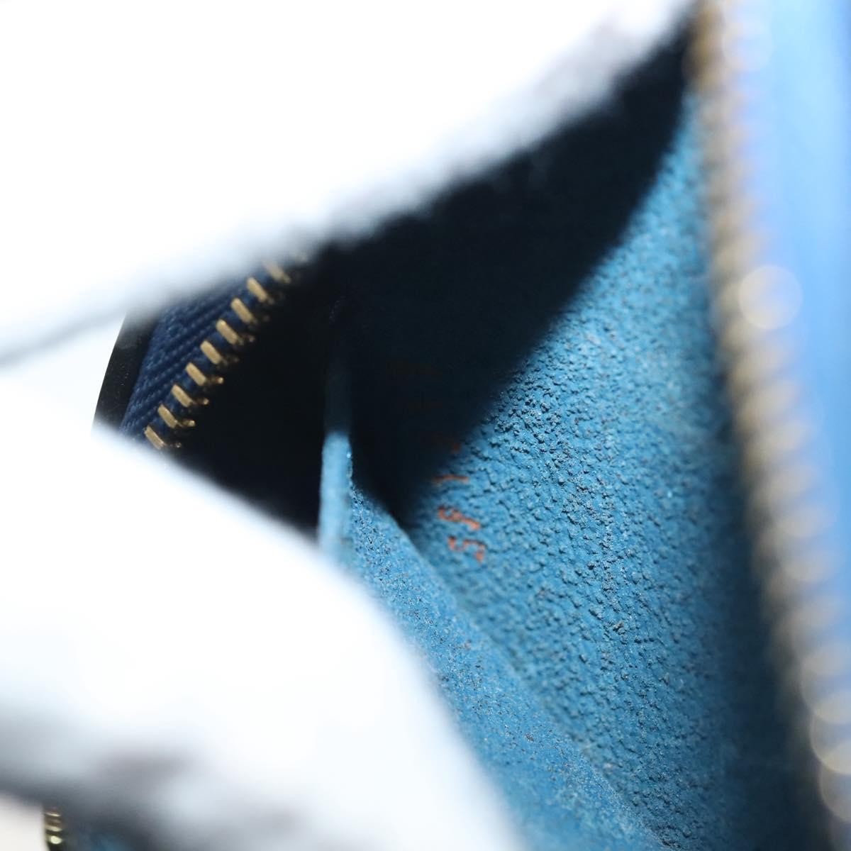 Louis Vuitton Zip Organizer Wallet Epi Leather, BLUE, EPI_LEATHER, Wallets