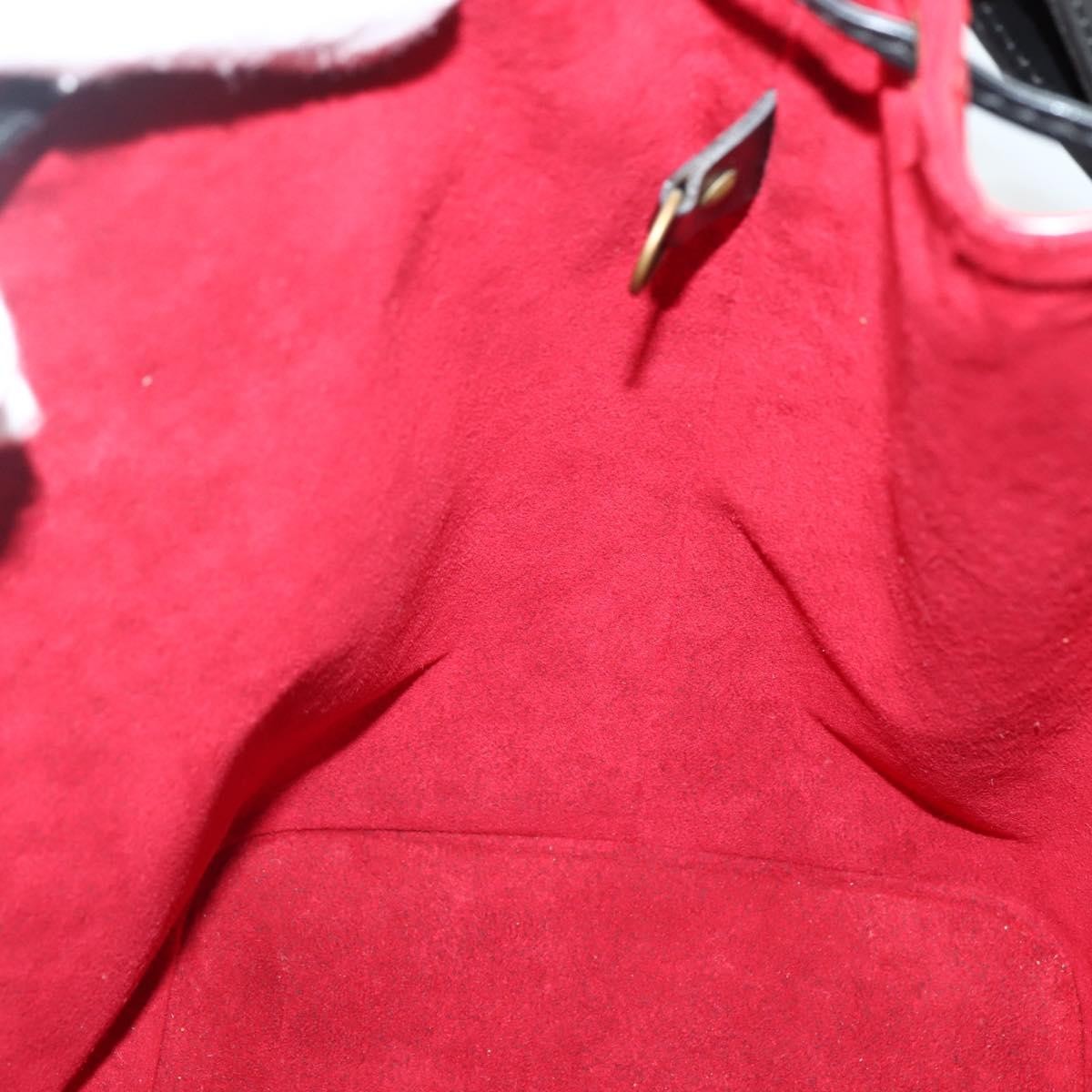 Louis Vuitton Bicolor Petit Noe Handbag Epi Leather, RED, LEATHER, Handbag