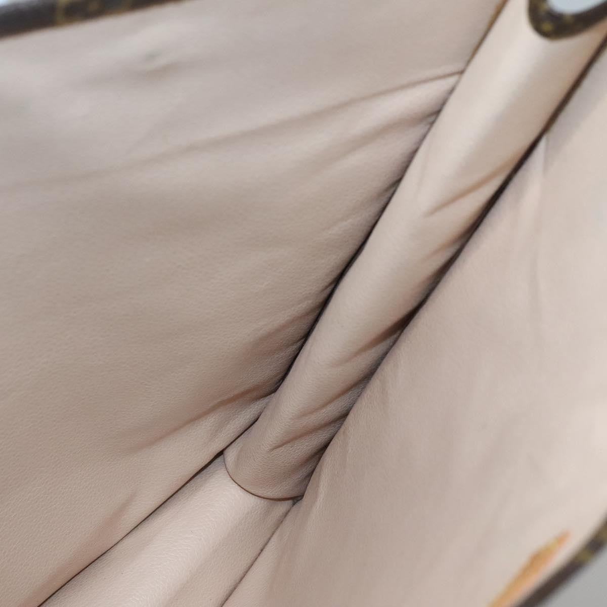 Louis Vuitton Sac Plat Bag Monogram Canvas, BROWN, CANVAS, Tote bag