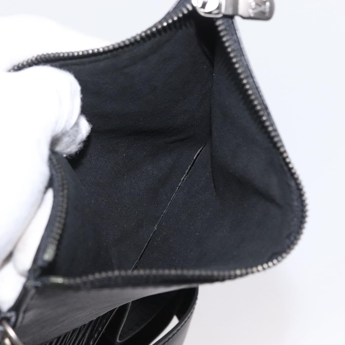 Louis Vuitton Vintage Sac d'Epaule Handbag Epi Leather, BLACK, LEATHER, Shoulder bag