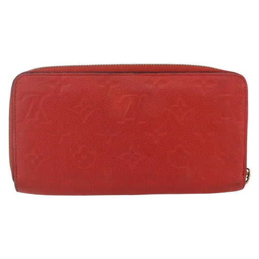 Louis Vuitton Portefeuille zippy Monogramme Empreinte Monogramme Empreinte, RED, LEATHER, Wallets