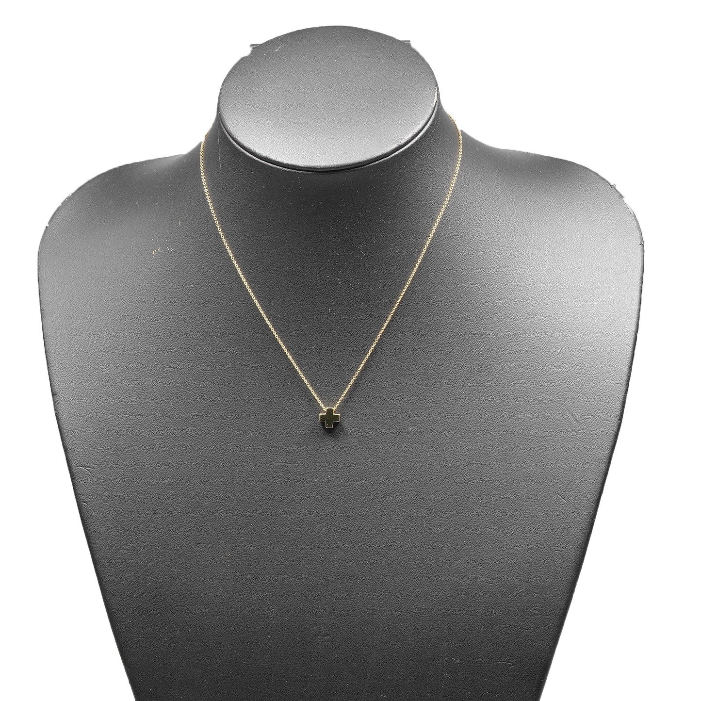 Tiffany & Co. Cruciform Cross Pendant Necklace 18K Yellow Gold, GOLD, YELLOW_GOLD, Necklace