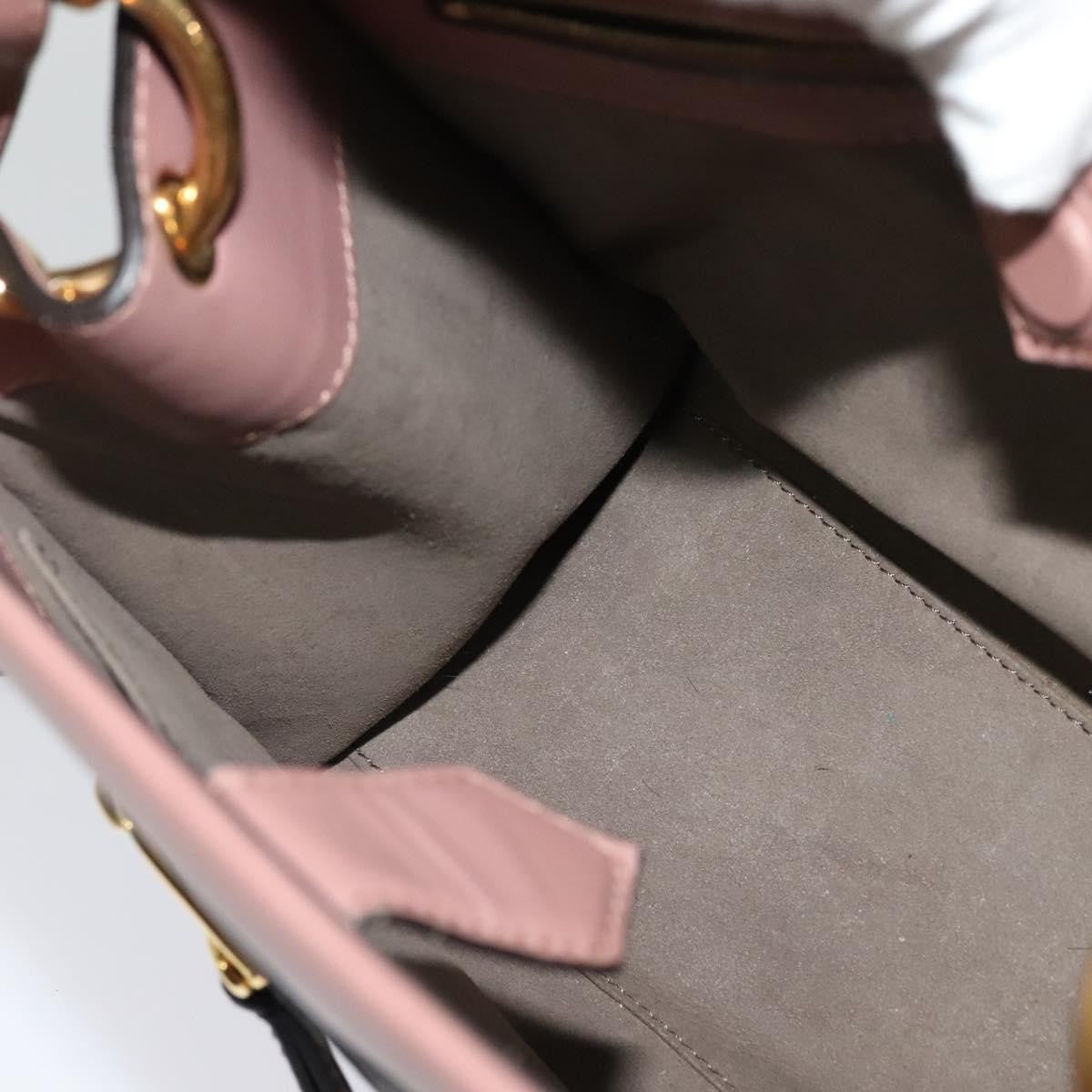 Fendi Runaway Bag Leather, PINK, LEATHER, Handbag
