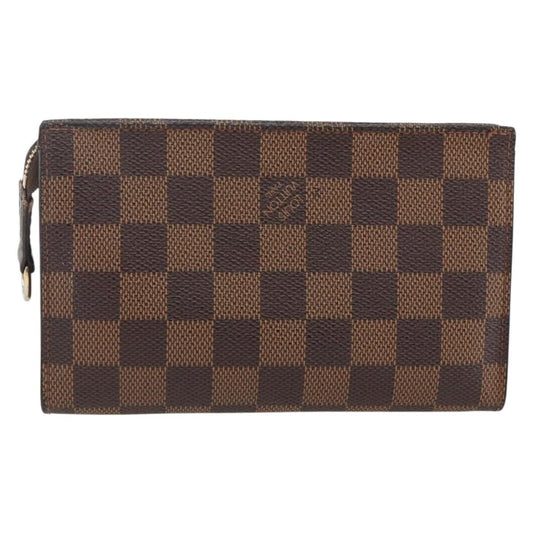 Louis Vuitton Marais Bucket Zip Pouch Damier, Brown, Canvas, Clutch