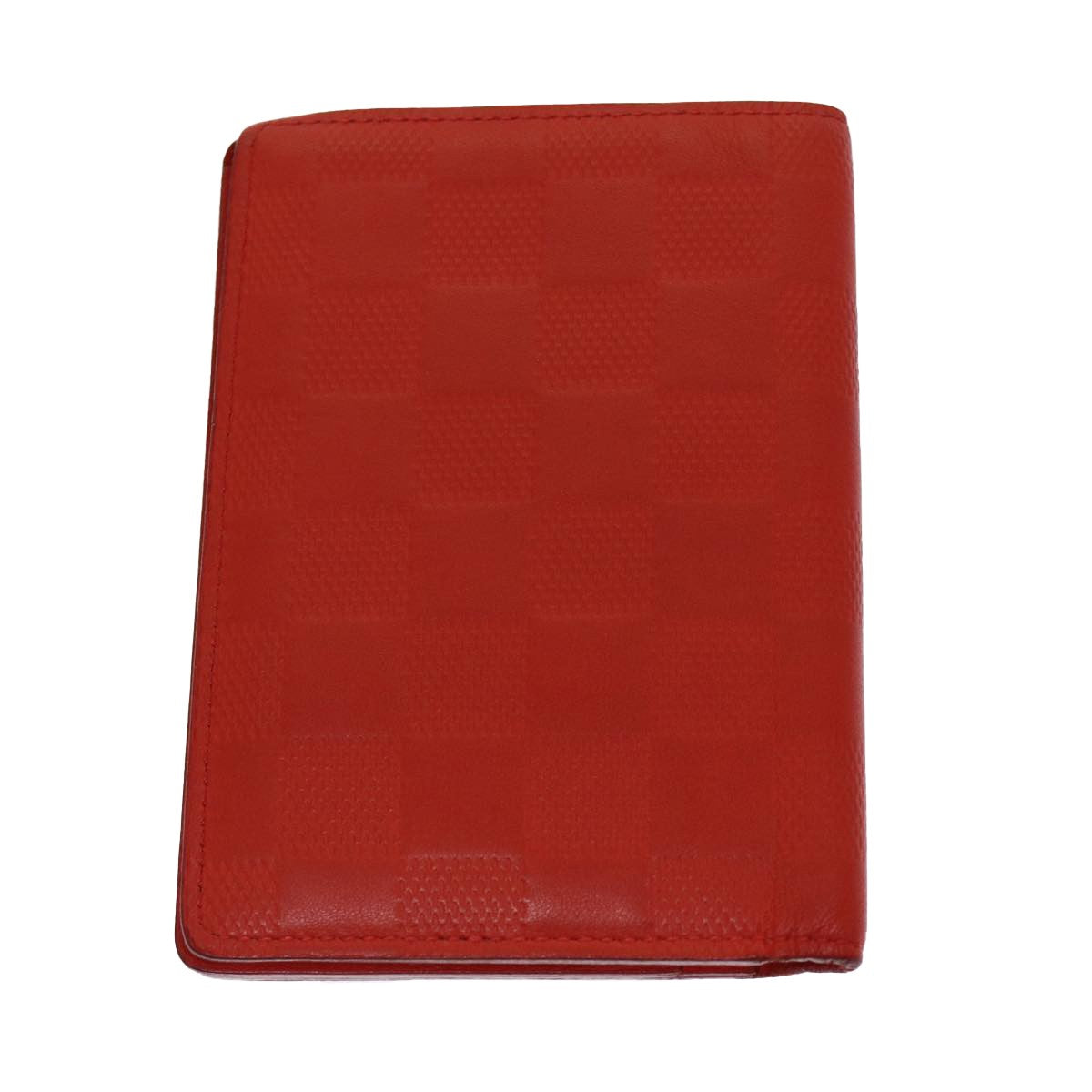 Louis Vuitton Infini Organiser Leather, Red, Leather, Wallet