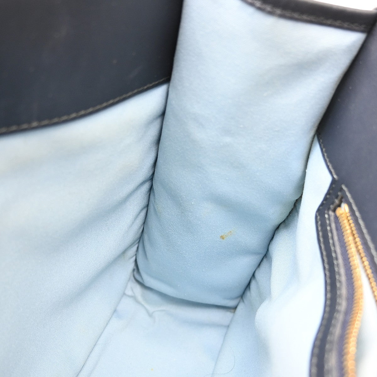 Louis Vuitton Kathleen Tote Mini Lin, Blue, Canvas, Handbag