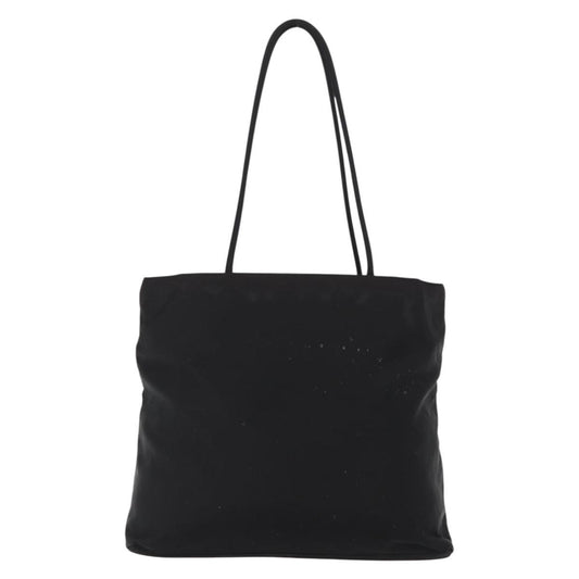 Prada Vintage Shoulder Bag Tessuto, BLACK, NYLON, Shoulder bag