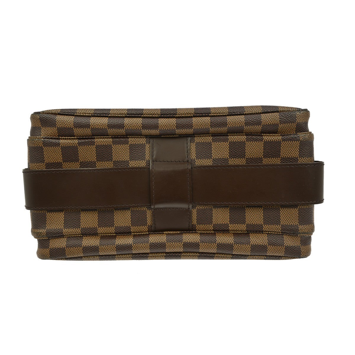 Louis Vuitton Naviglio Handbag Damier, BROWN, CANVAS, Shoulder bag