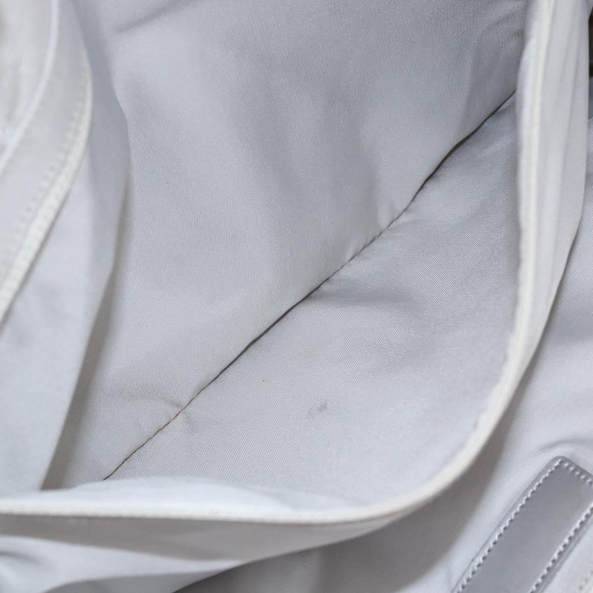 Chanel Travel Line Tote Nylon, SILVER, NYLON, Tote bag