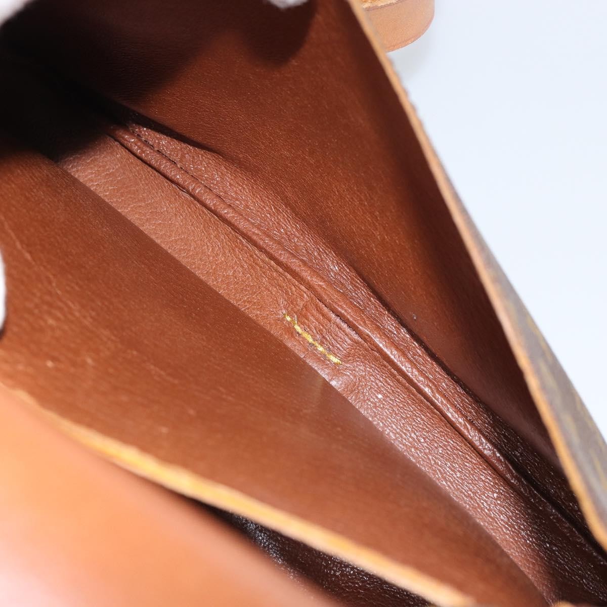 Louis Vuitton Cartouchiere Handbag Monogram Canvas, BROWN, CANVAS, Shoulder bag