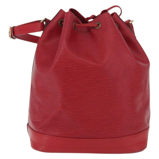Louis Vuitton Noe Handbag Epi Leather, Red, Leather, Shoulder Bag