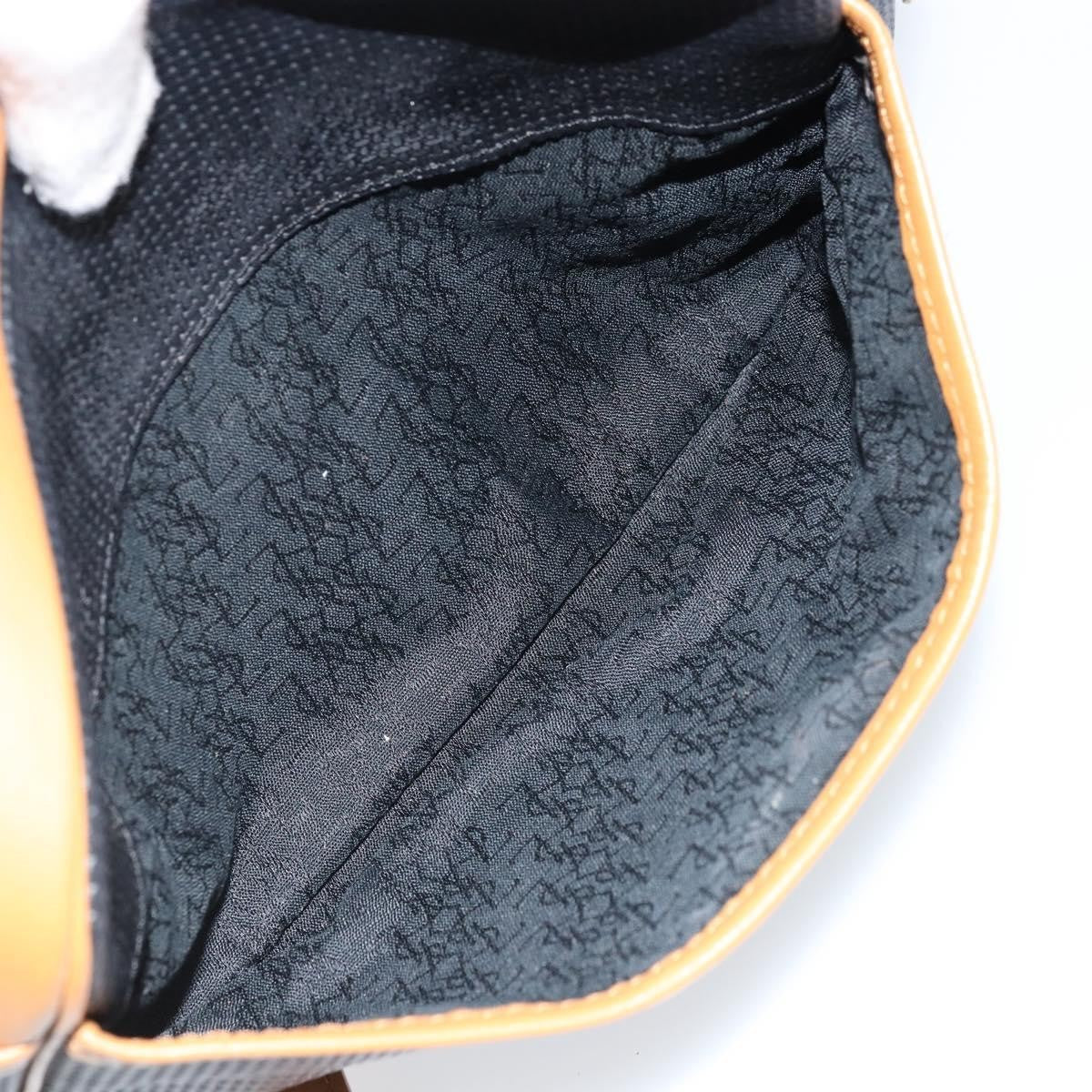 Saint Laurent Vintage Shoulder Bag Canvas, Navy, Canvas, Shoulder Bag
