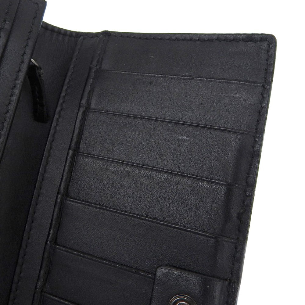 Gucci Guccissima Wallet Motif GG, BLACK, LEATHER, Wallets