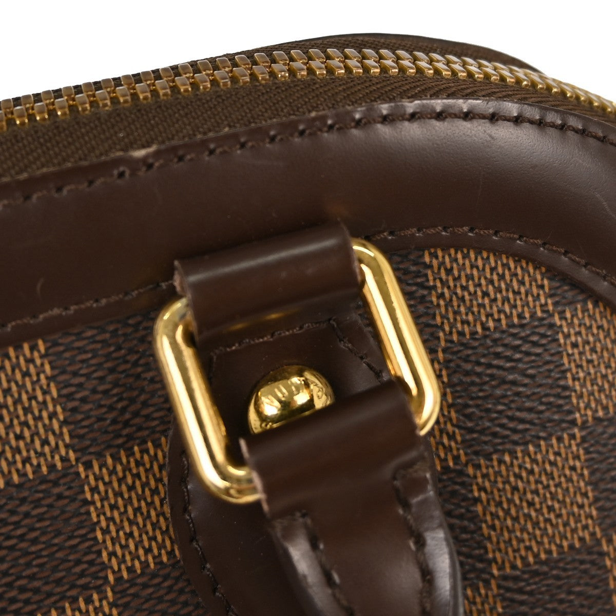 Louis Vuitton Trevi Handbag Damier, Brown, Canvas, Handbag