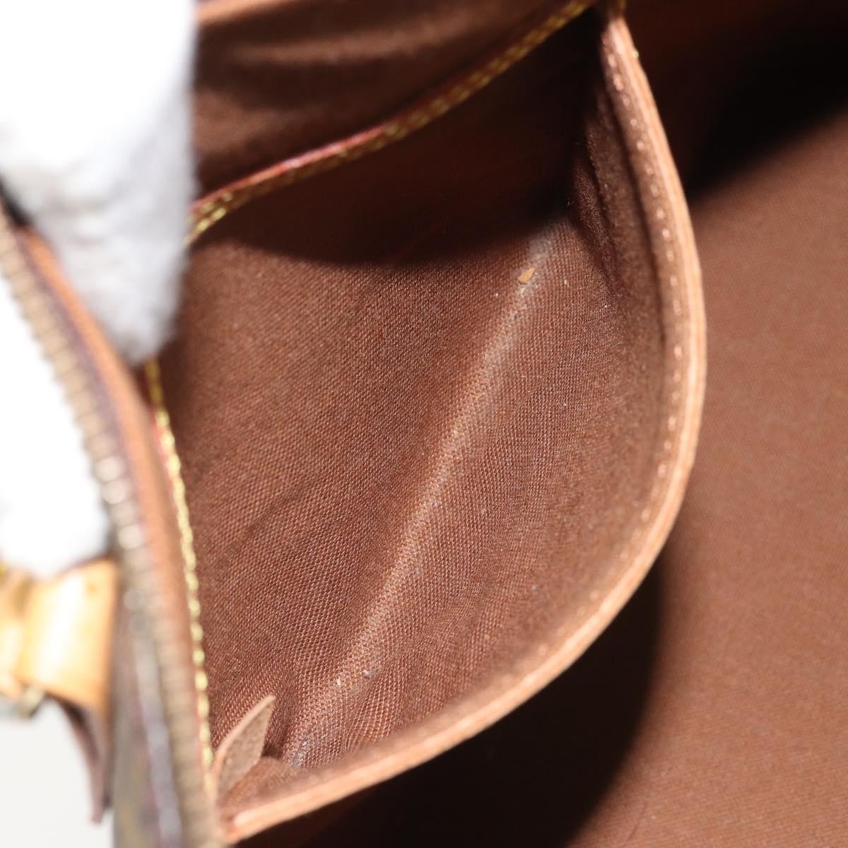 Louis Vuitton Alma Handbag Monogram Canvas, BROWN, CANVAS, Handbag