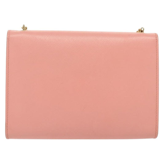Salvatore Ferragamo Ginny Crossbody Bag Leather, PINK, LEATHER, Shoulder bag